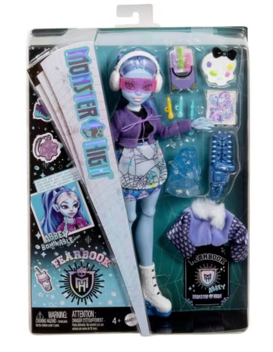 Monster High Fearbook Abbey Bominable Doll