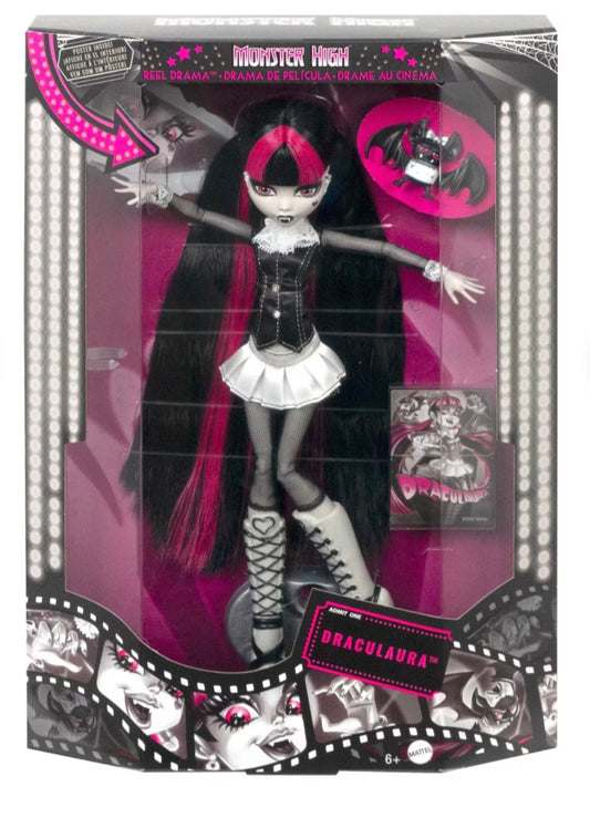 Monster High Reel Drama Draculaura Doll