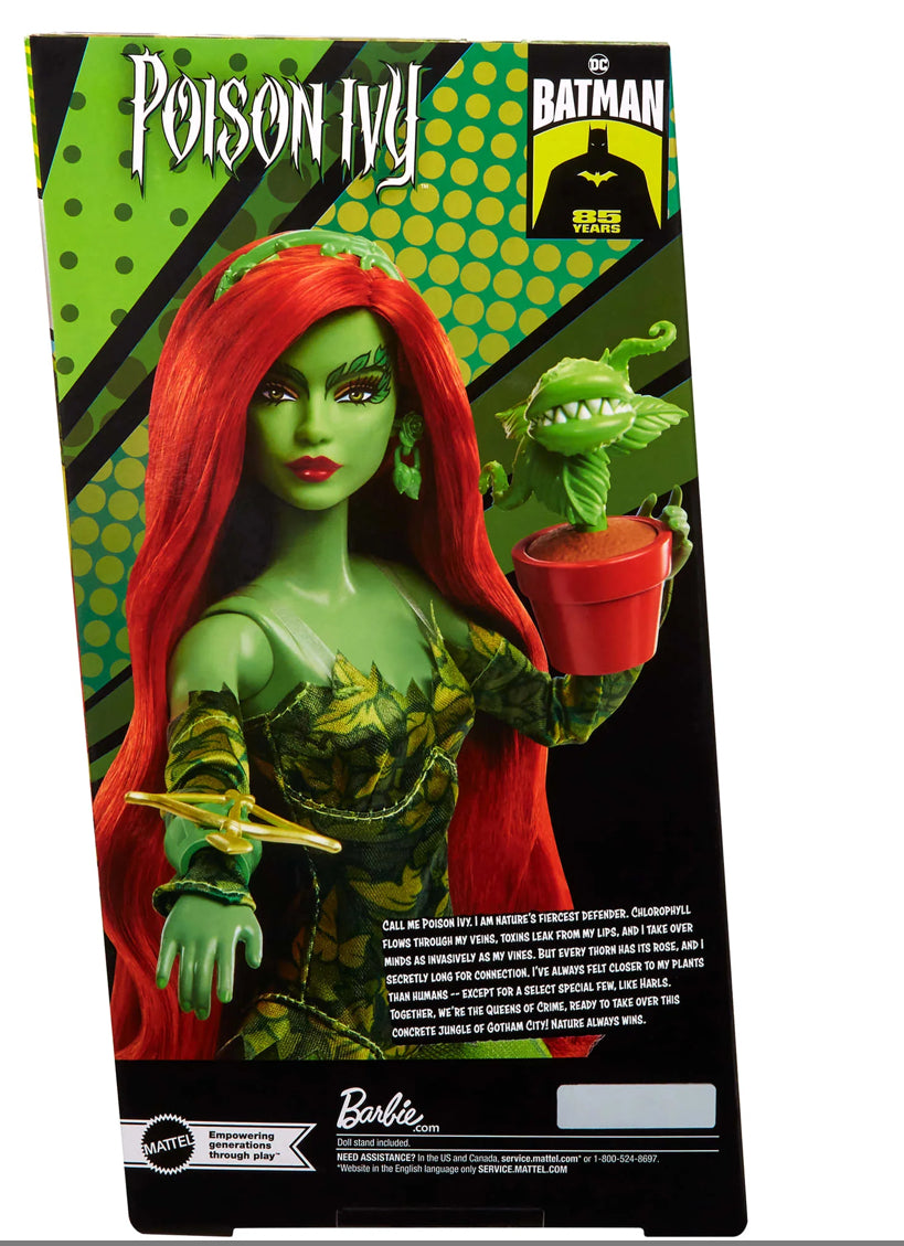 Barbie Signature Poison Ivy Batman 85th Anniversary Doll