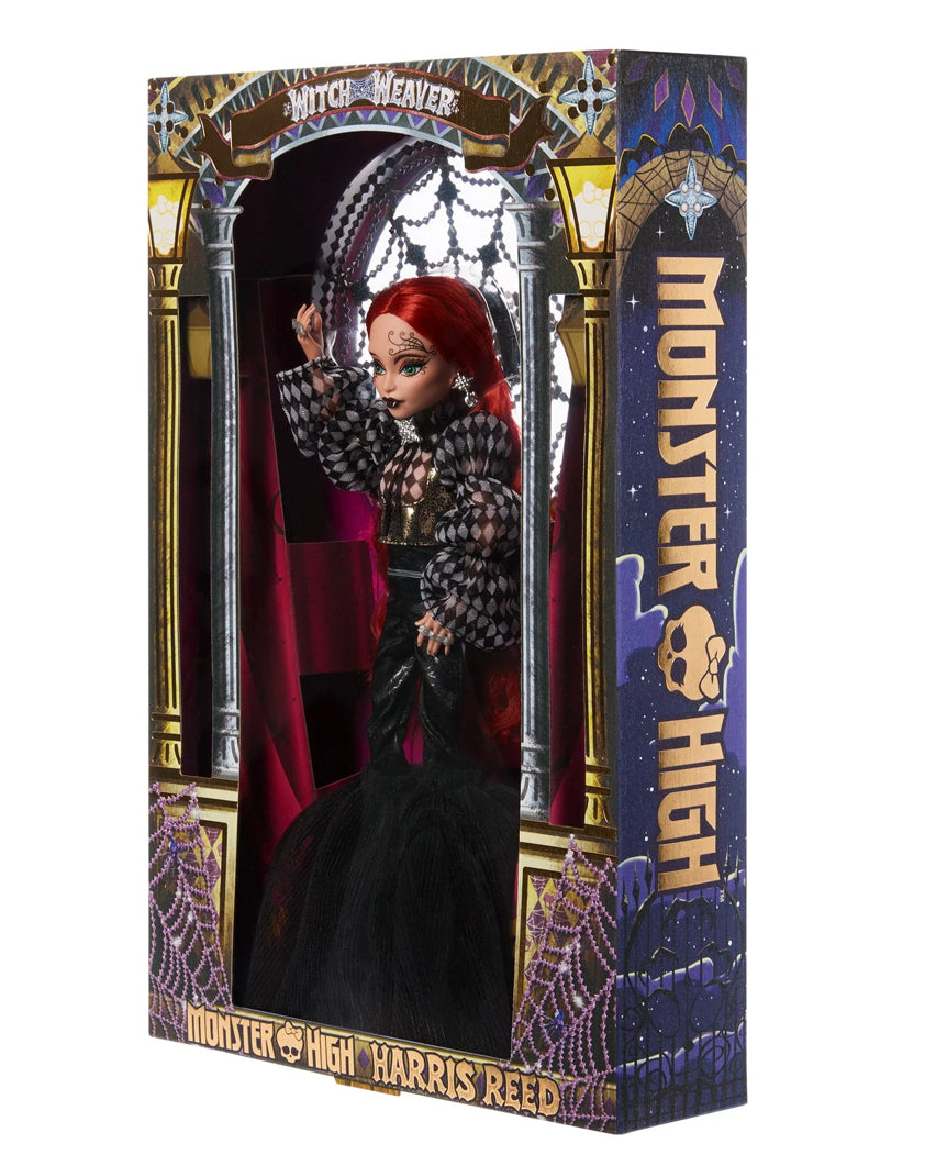 Monster High Witch Weaver Harris Reed Designer Doll CREATIONS Exclusive Release