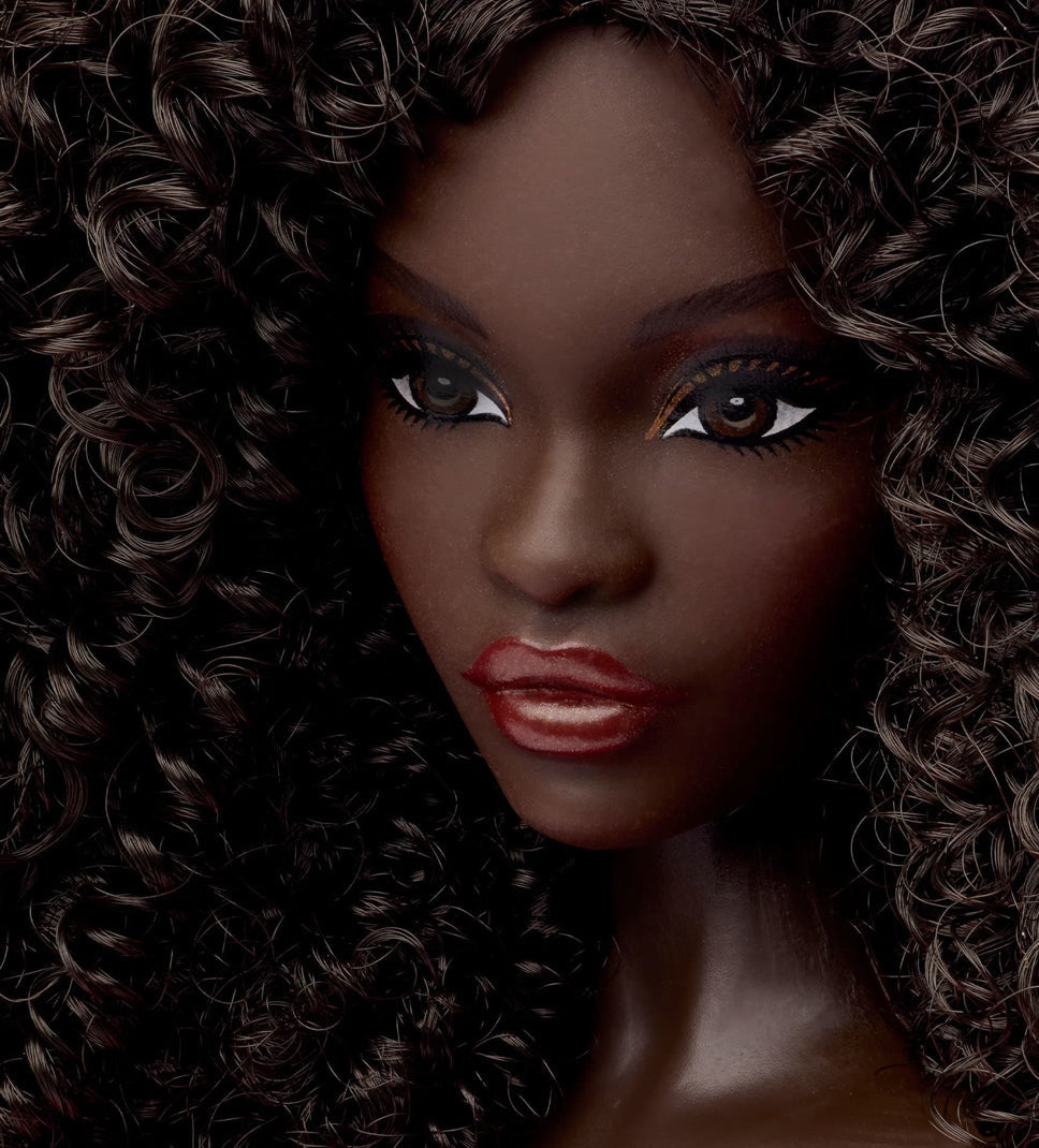 Barbie Signature Anniversary Black Barbie Kitty Perkins Doll image 5