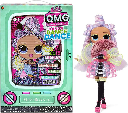 LOL OMG Surprise Dance Dance Dance Miss Royale Fashion Doll